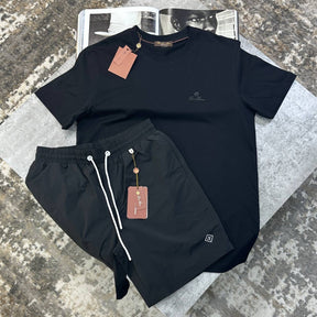 L|P SHORT SET ALL BLACK