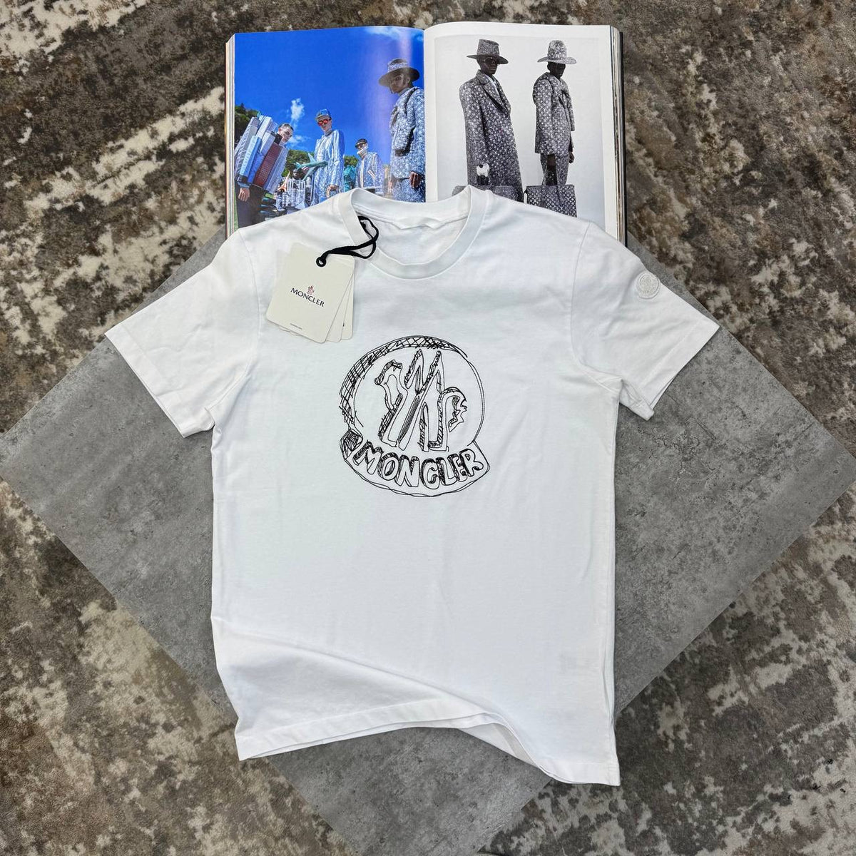 NCLR SHORT SET WHITE/BLUE