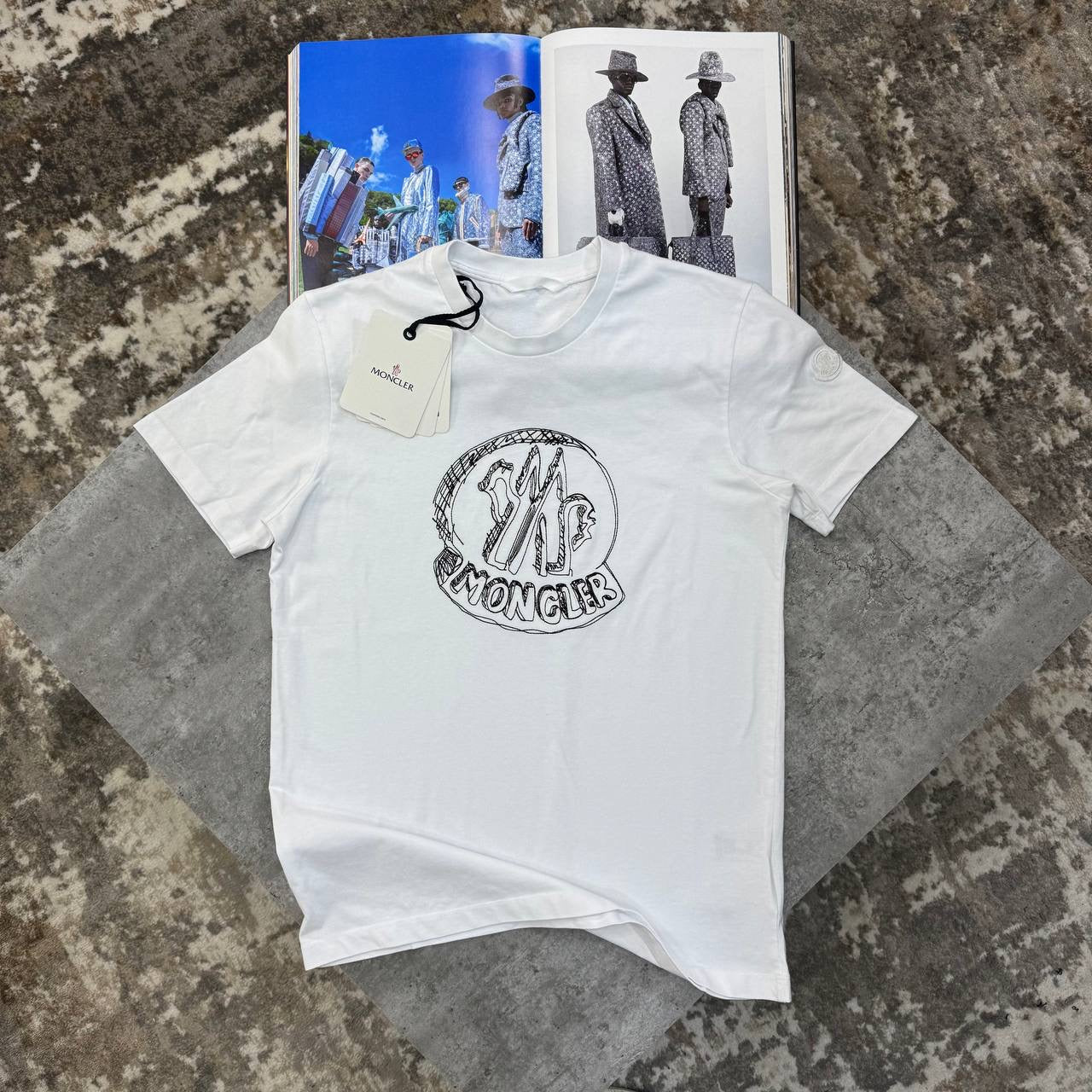 NCLR SHORT SET WHITE/BLUE