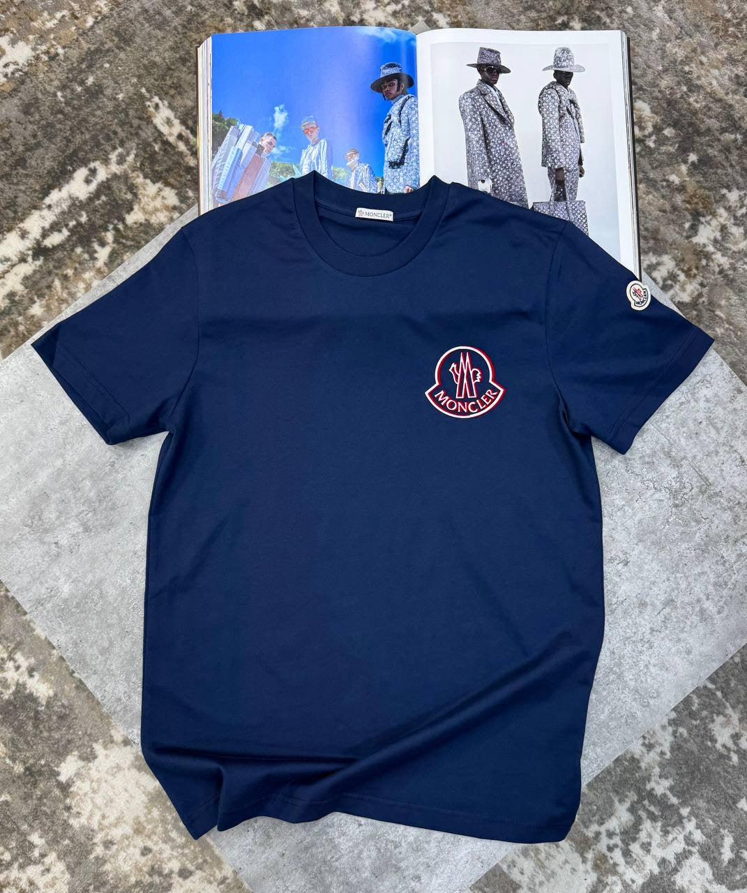 NCLR TSHIRT FRONT LOGO DARLBLUE