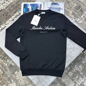 NCLR FRONT WRITTING JUMPER BLACK