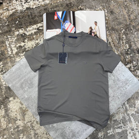 L.V FRONT SMALL LOGO TSHIRT-GREY