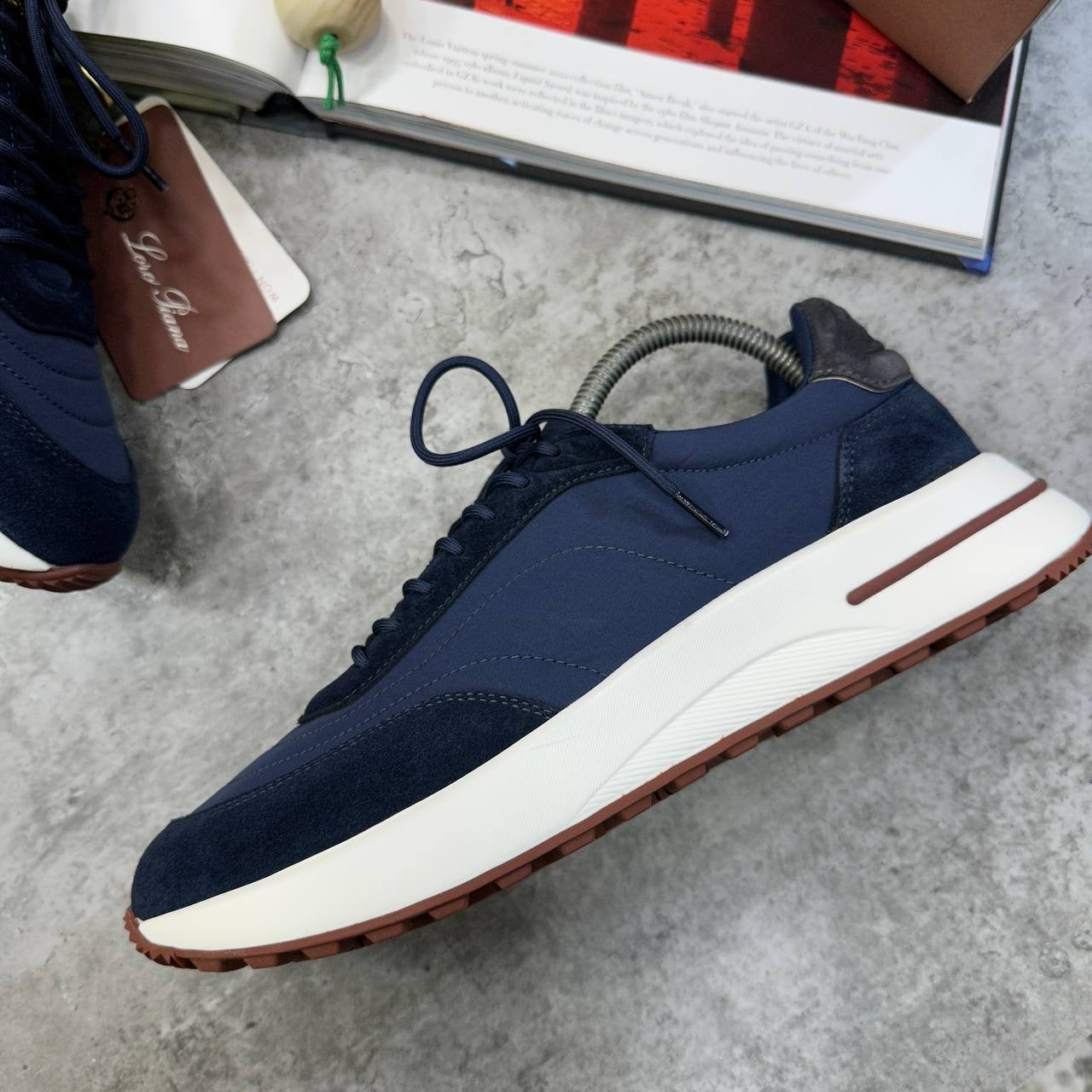 L/P TRAINER NAVY/WHITE