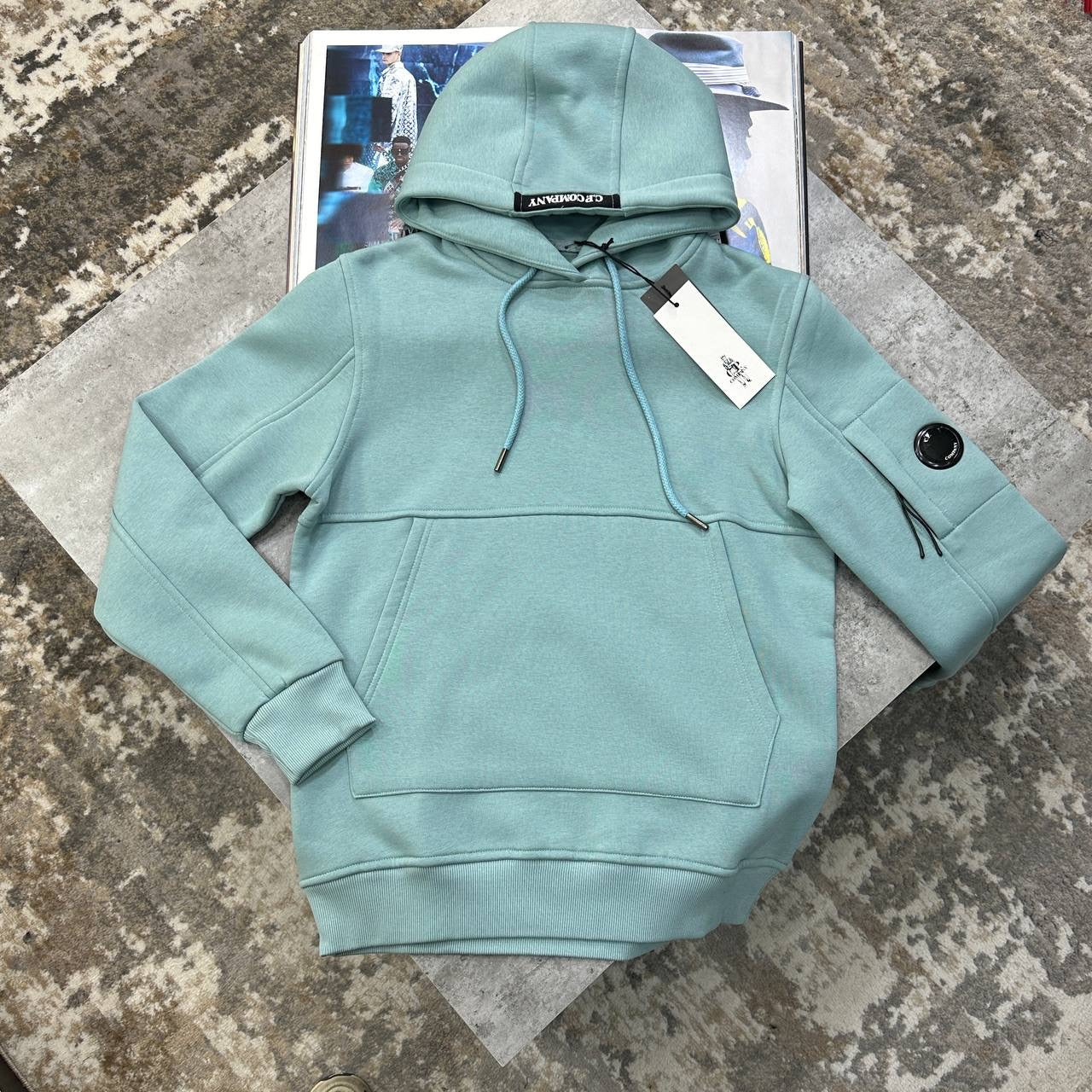 CP SIDE BADGE HOODIE MINT