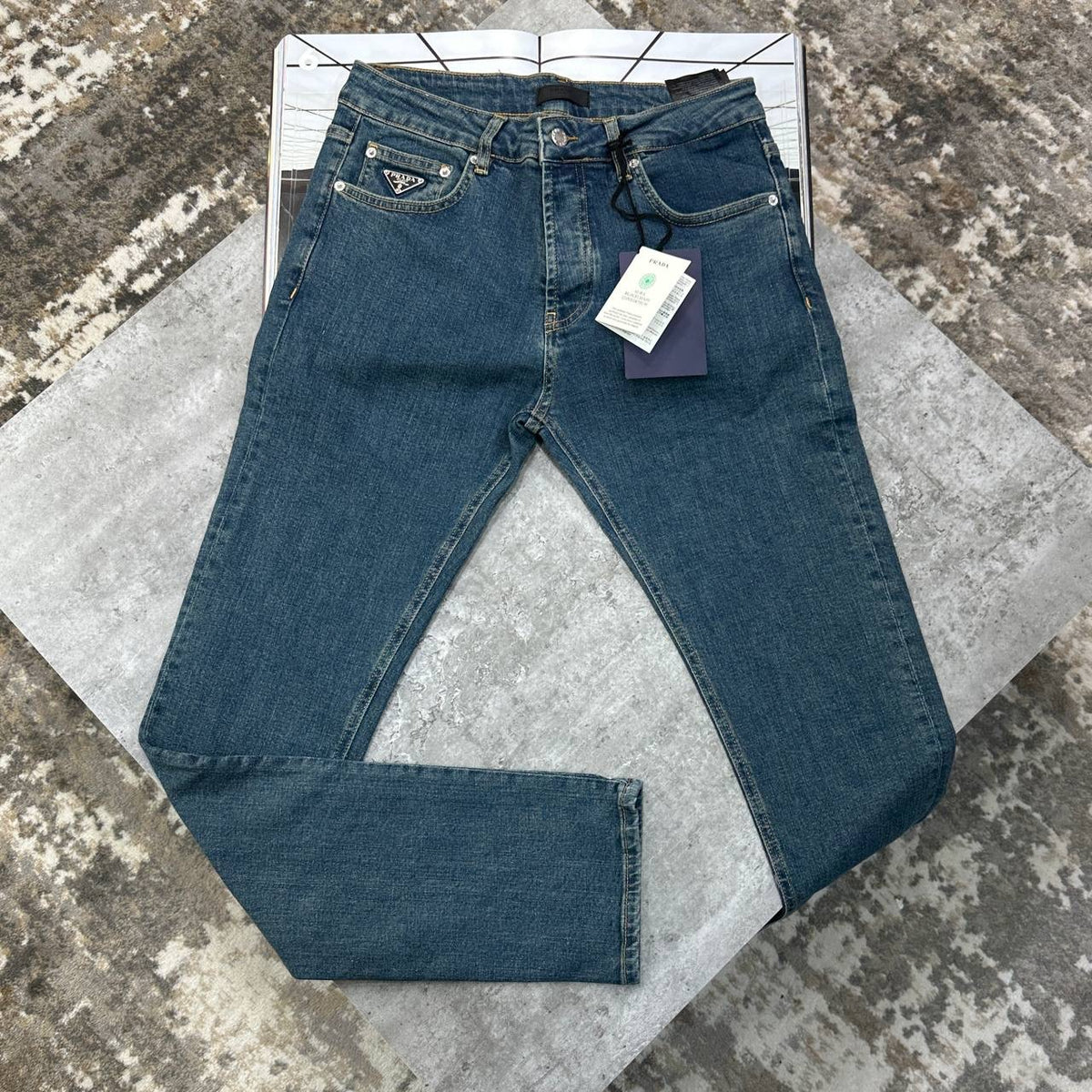 PRDA SLIM FIT JEANS BLUE