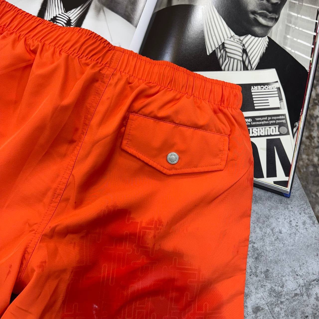 HRMS SHORT SET ORANGE