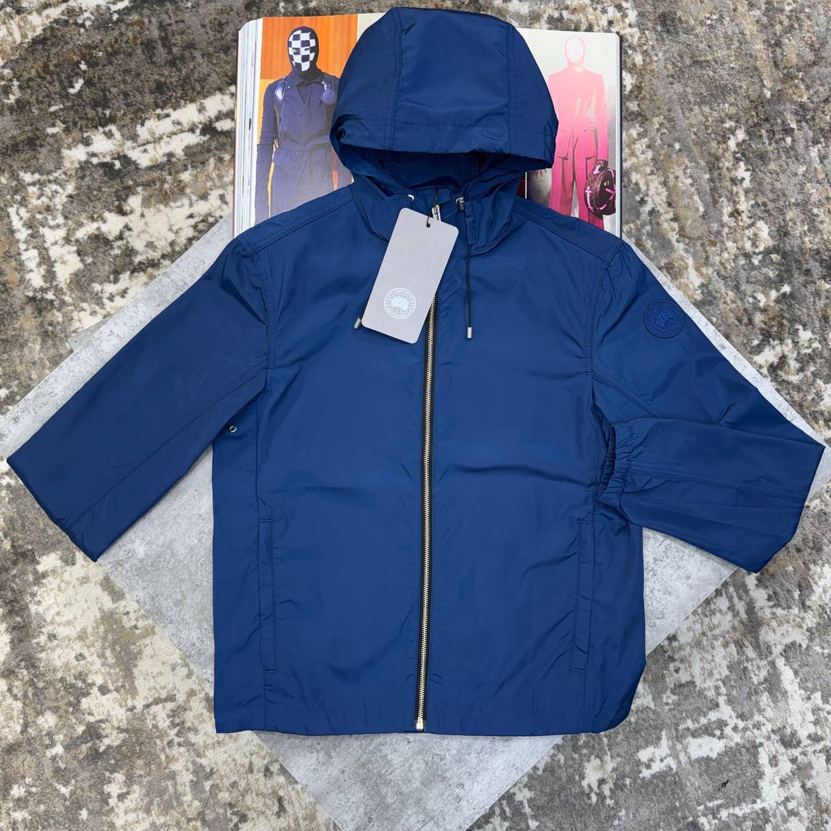 C.G WINDBREAKER SIDE BADGE ROYALBLUE