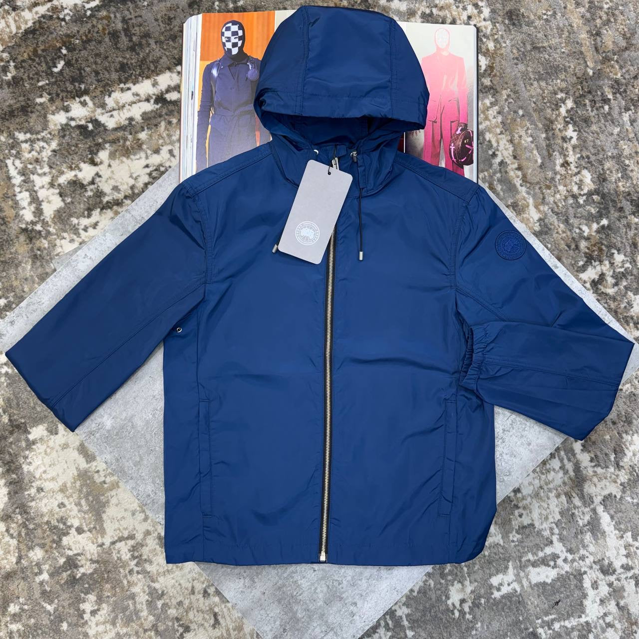 C.G WINDBREAKER SIDE BADGE ROYALBLUE