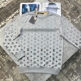 LVE FULL PRINT JUMPER GREY