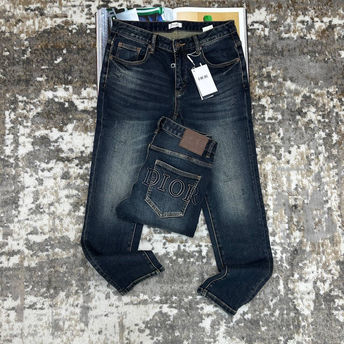 DOR SLIM FIT JEANS BLACK