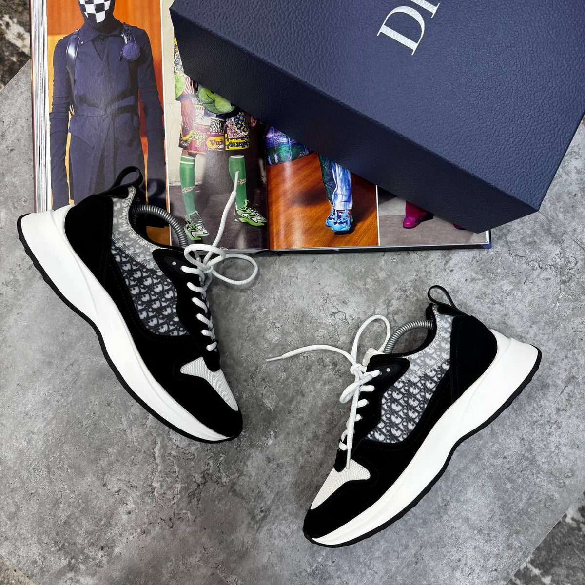 IOR B25 TRAINERS BLACK/WHITE