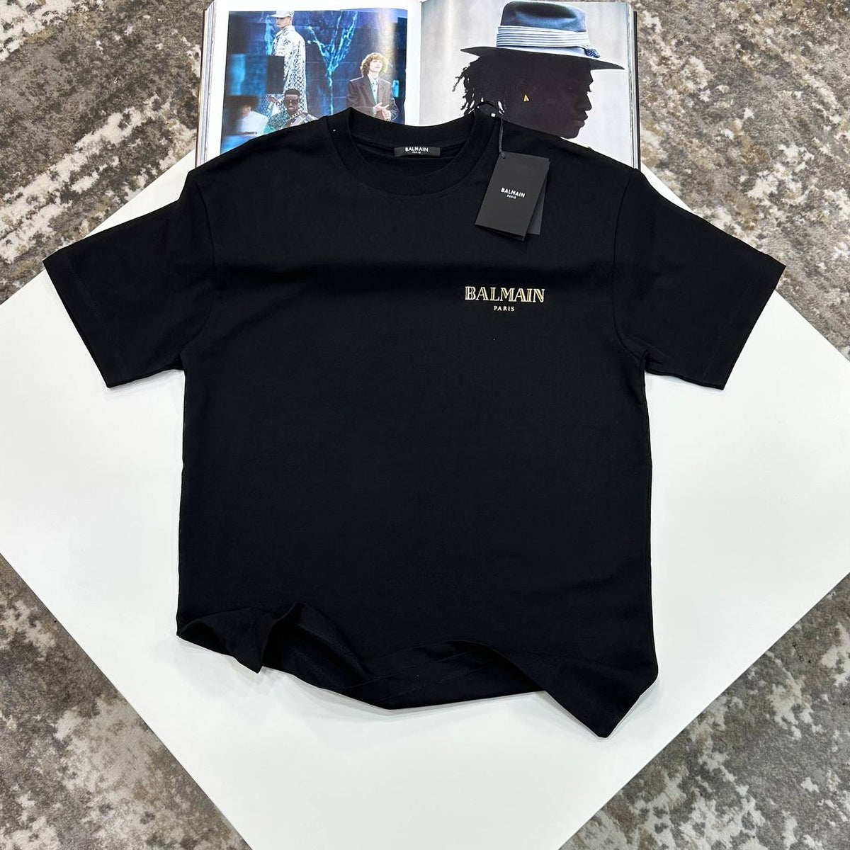 BLMN FRONT LOGO TSHIRT BLACK