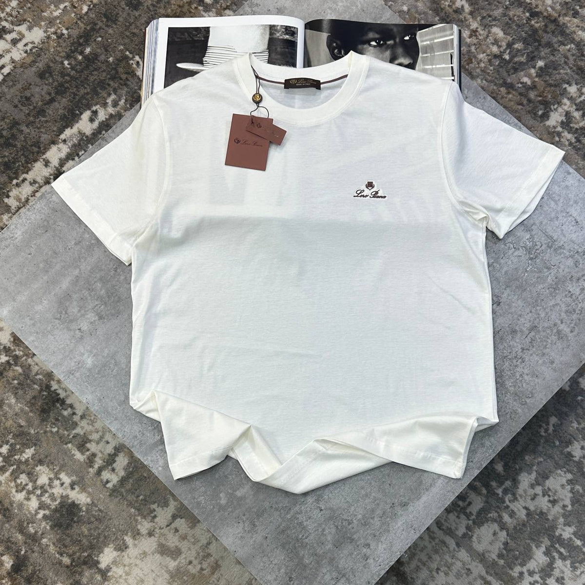 L|P SHORT SET WHITE|BLUE