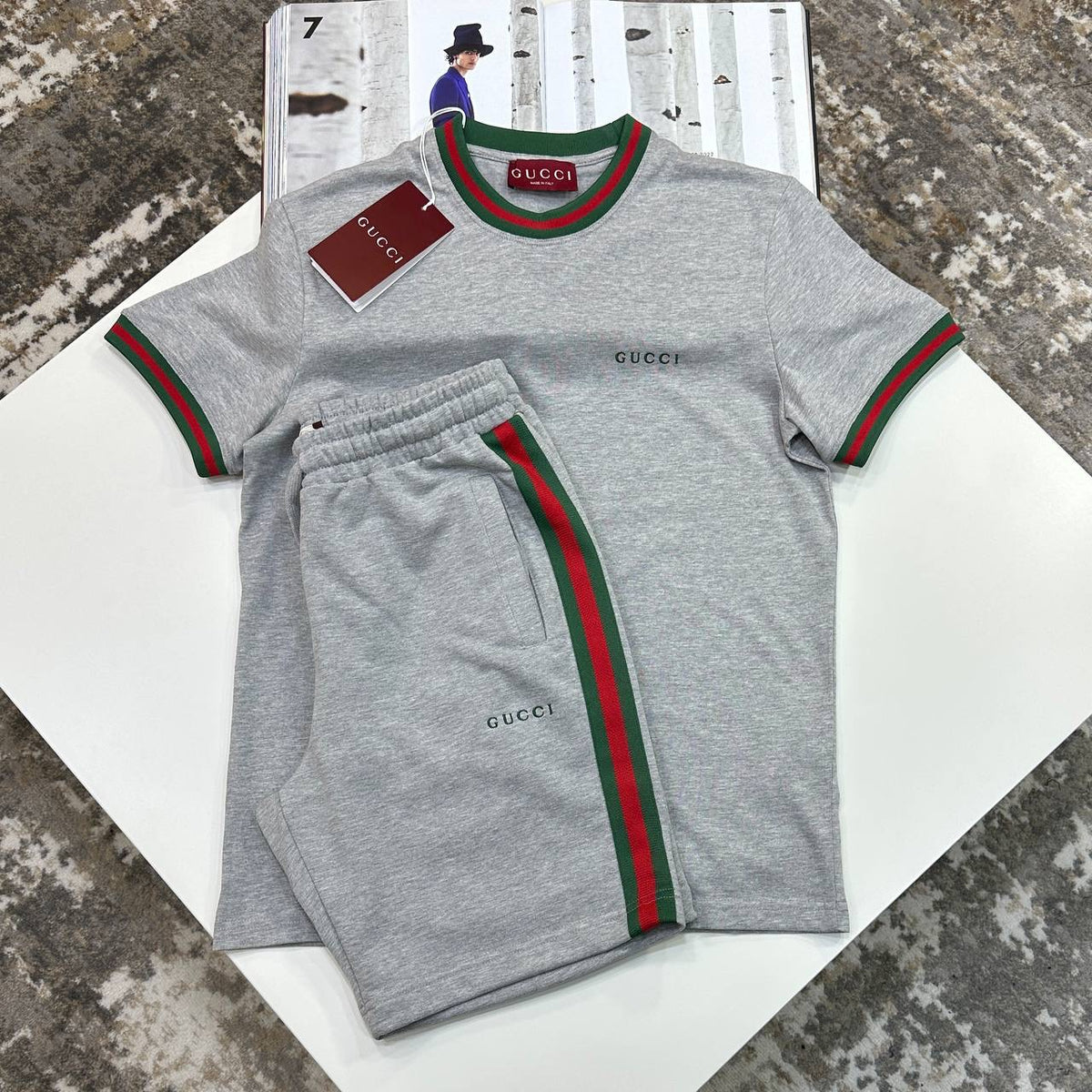 UCI SHORT SET GREY