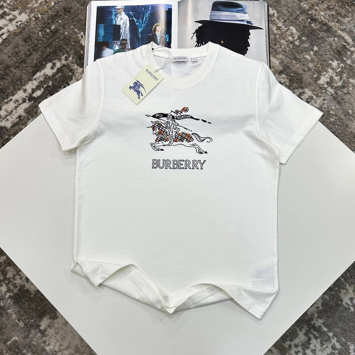 BRBY TSHIRT WHITE