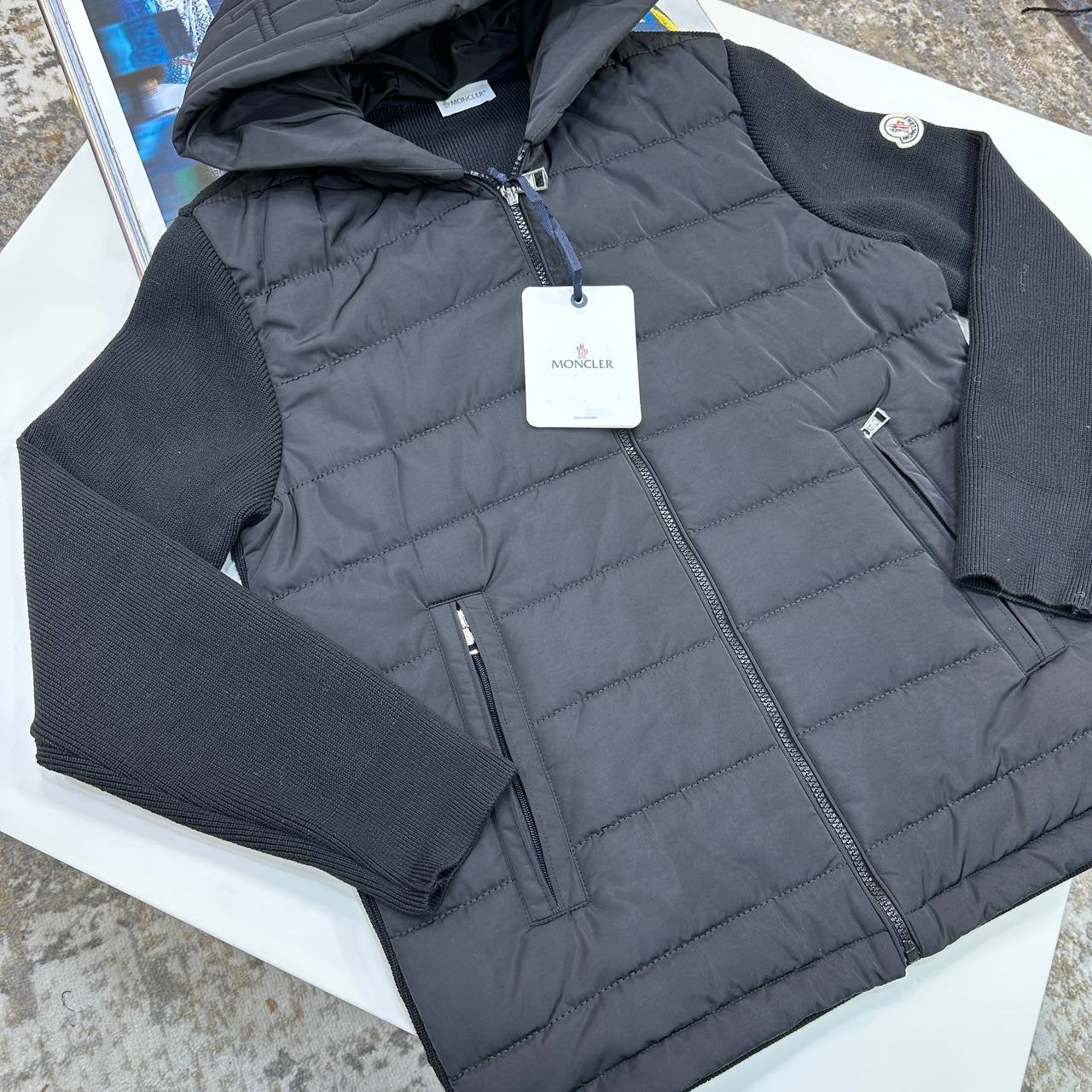 MNCLR SIDE BADGE JACKET-BLACK