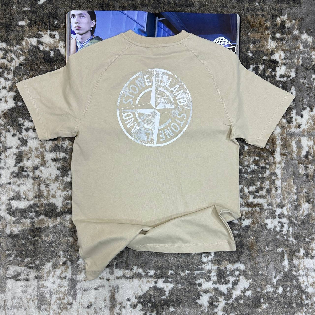 STNE TSHIRT-BEIGE