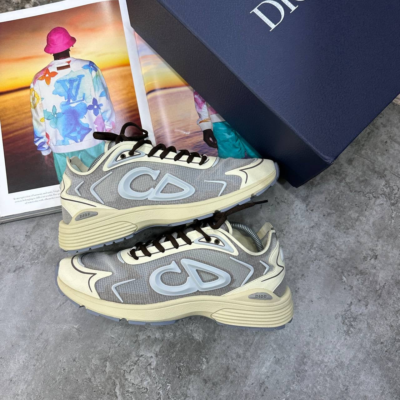 B30 TRAINER GREY/CREAM