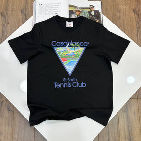 CASA BLNCA TSHIRT-BLACK