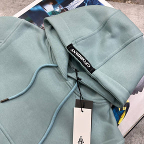 CP SIDE BADGE HOODIE MINT