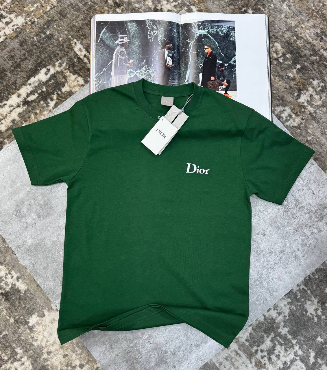 IOR FRONT SIDE LOGO TSHIRT GREEN