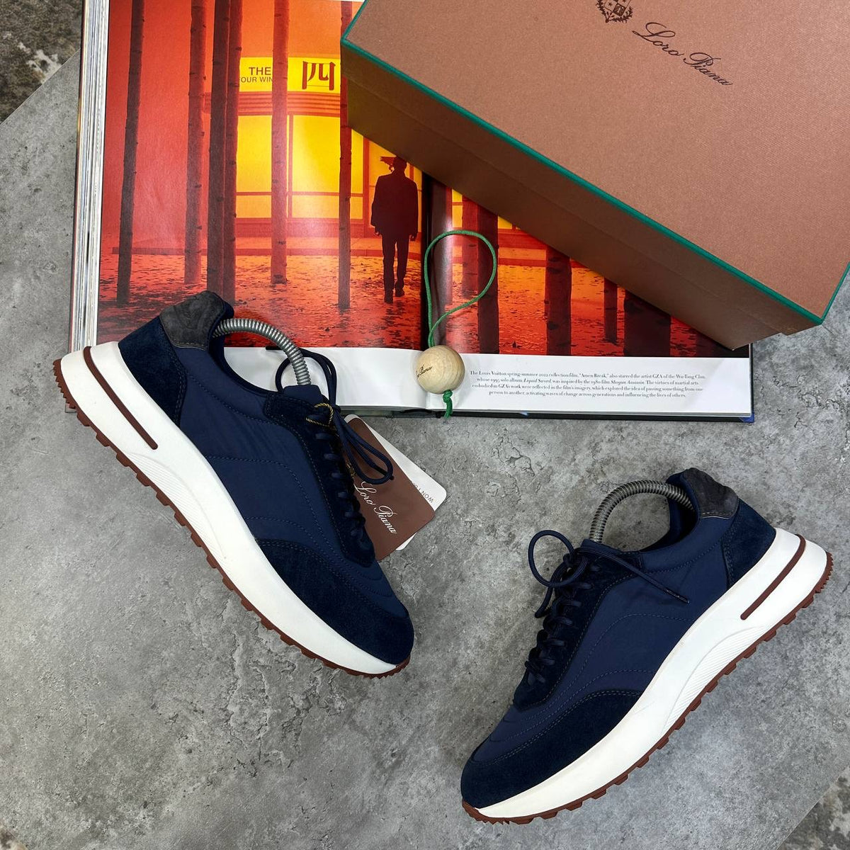 L/P TRAINER NAVY/WHITE