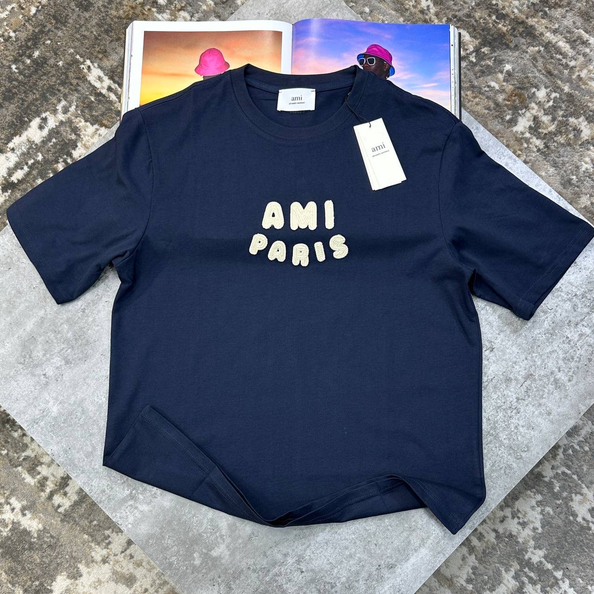 AME TSHIRT-NAVY