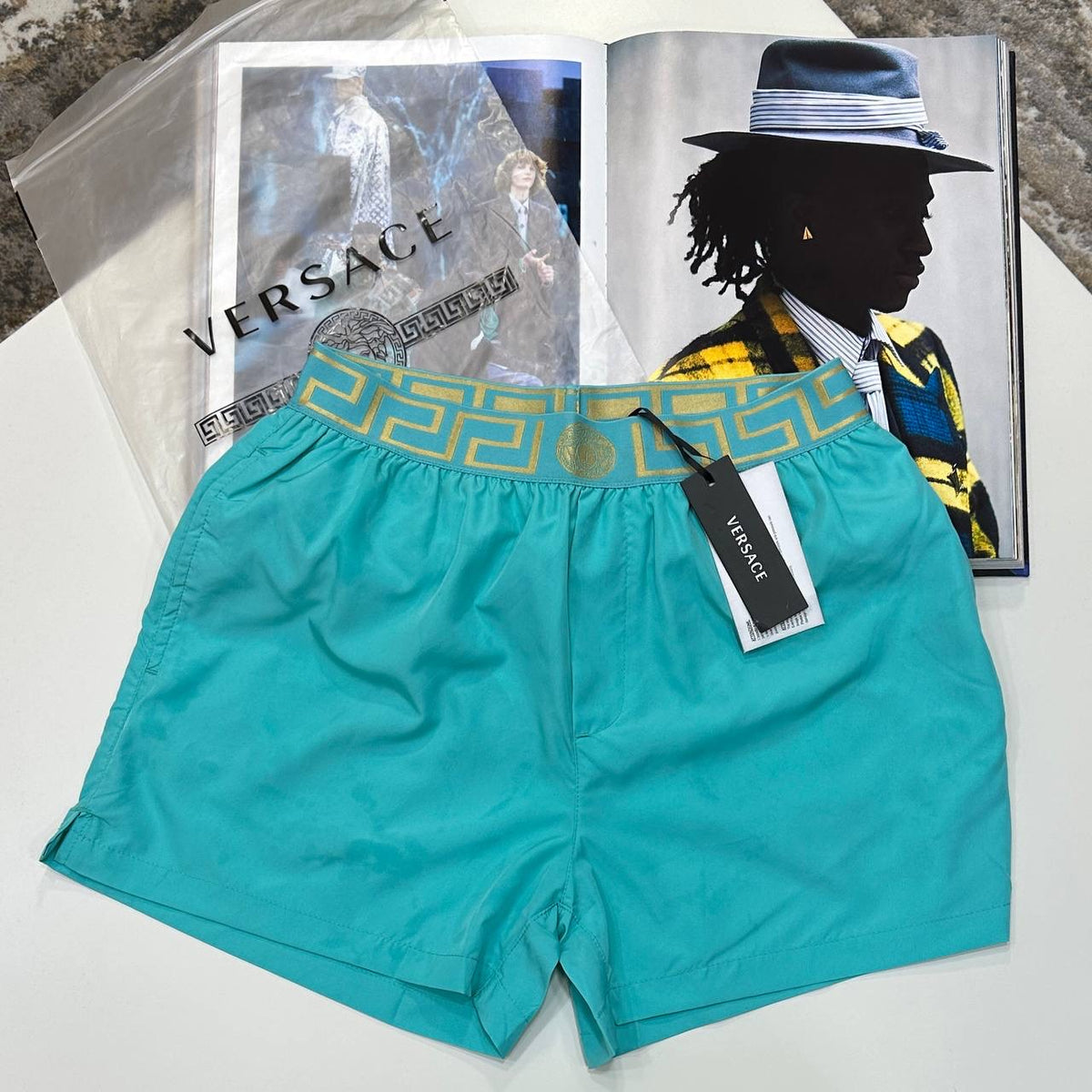VRCE SWIM SHORTS GREEN