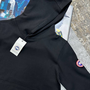 CG SIDE BADGE HOODIE BLACK