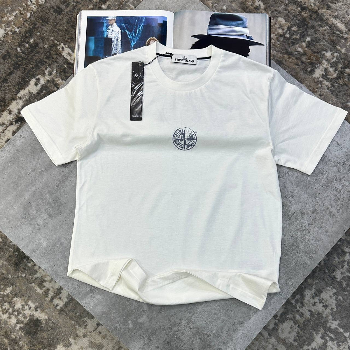 SI BACK BIG LOGO TSHIRT WHITE