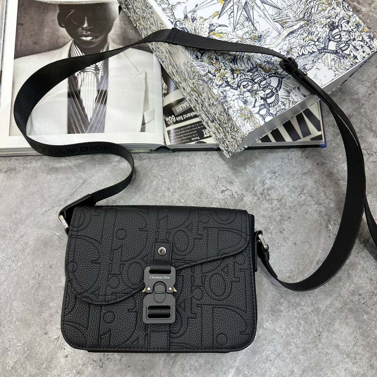 DOR SADLE BAG ALL BLACK