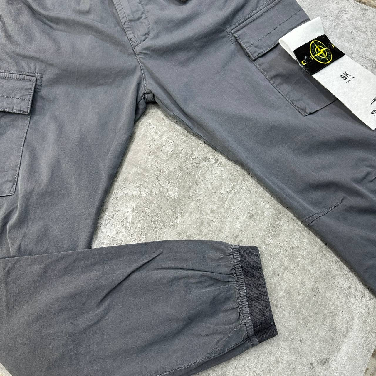 STNE CARGO PANTS-DARK GREY