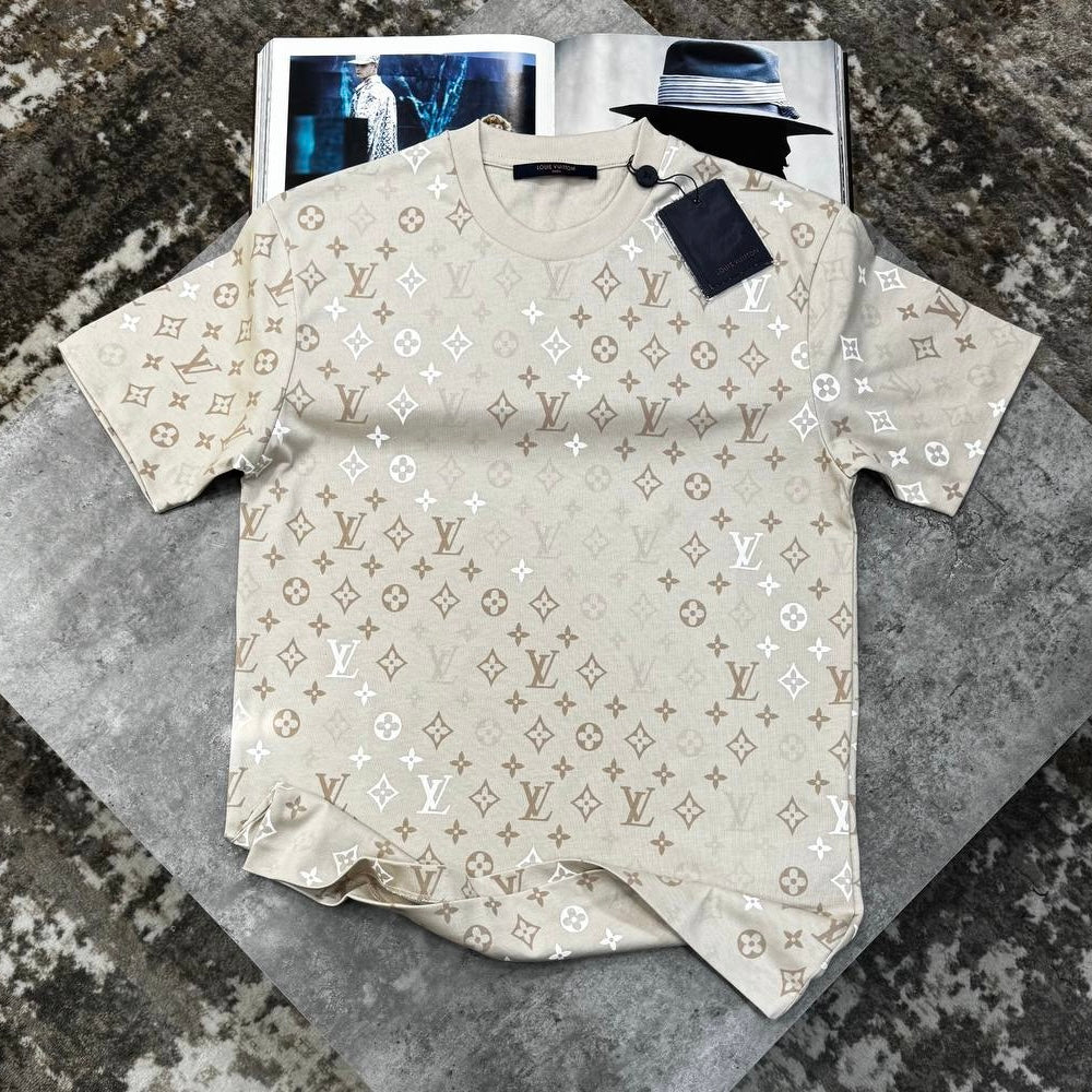 l.V TSHIRT-BEIGE